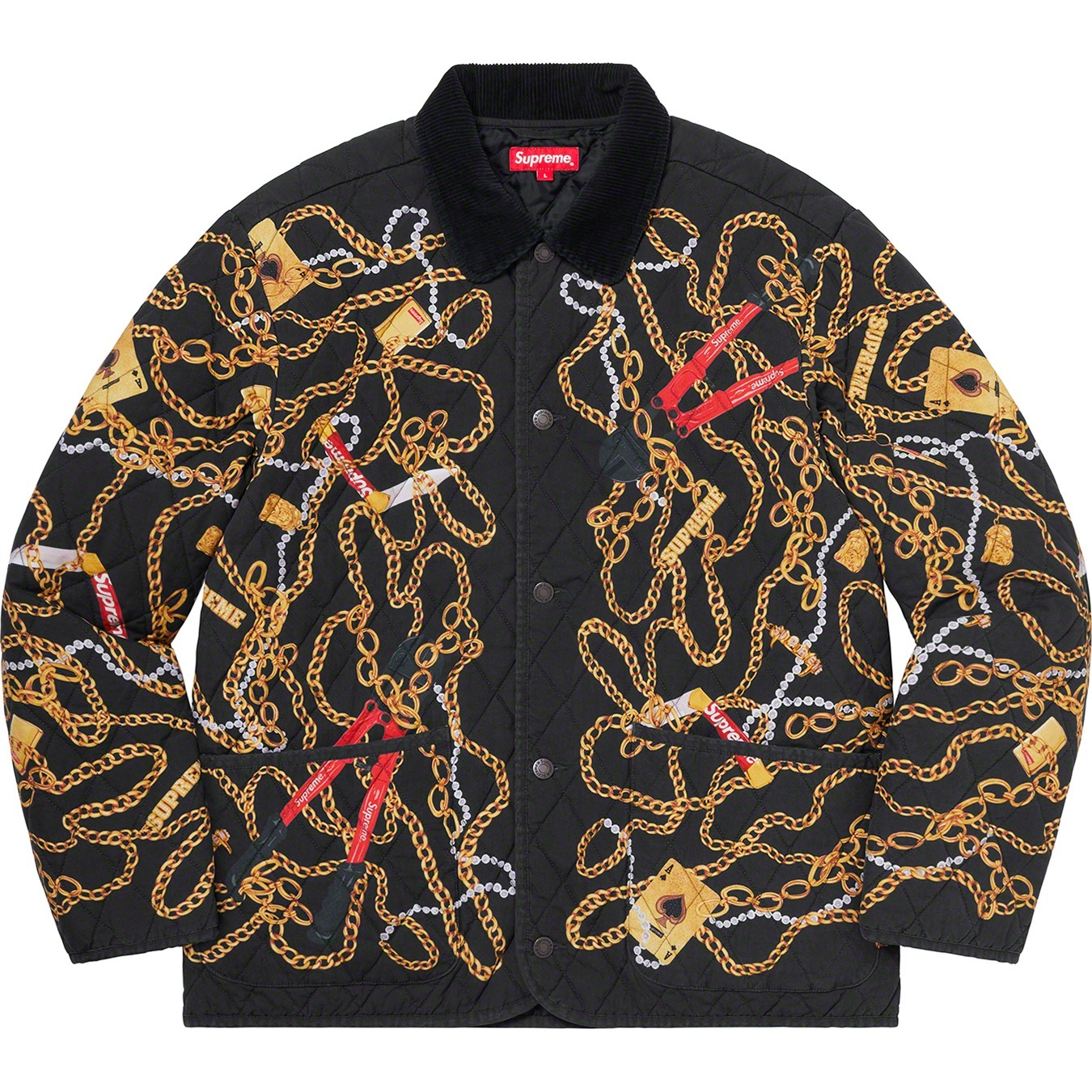 Chains Quilted Jacket view 5